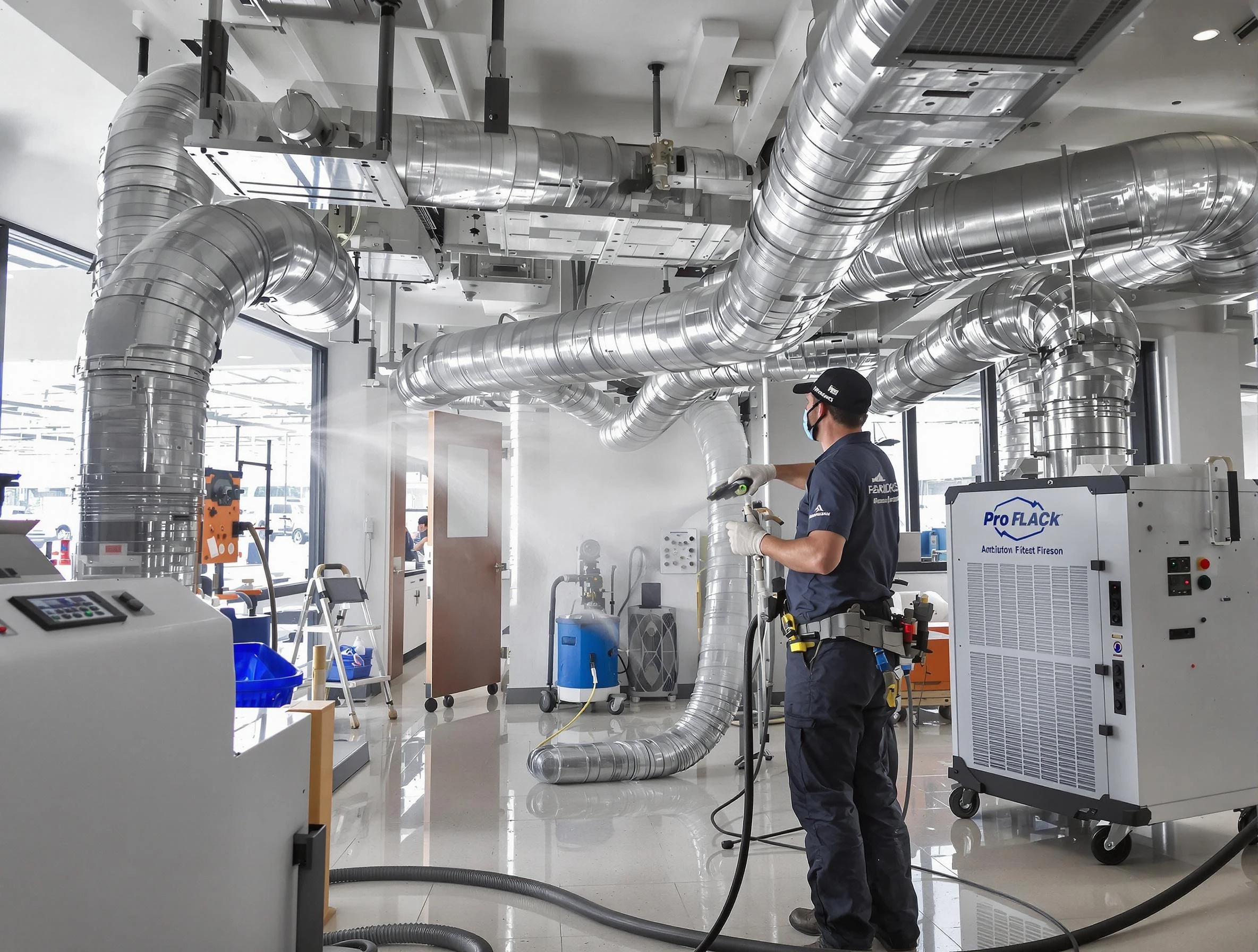 Negative Pressure Air Duct Cleaning in Mountain Green